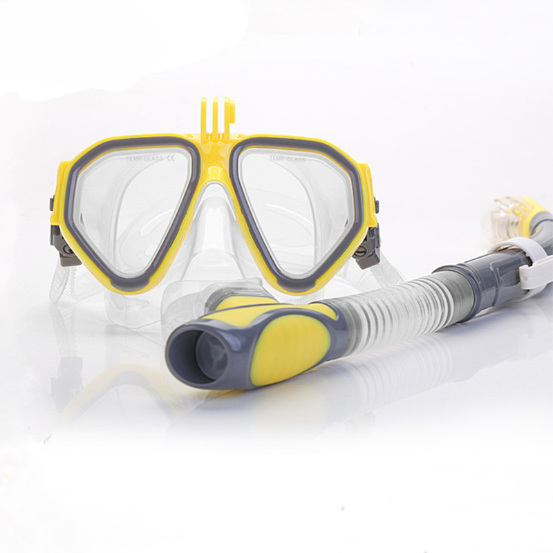 Adult Scuba Diving Masks Gear Freediving Free Goggles Spearfishing Glasses Snorkling Snorkel Dive Equipment Set