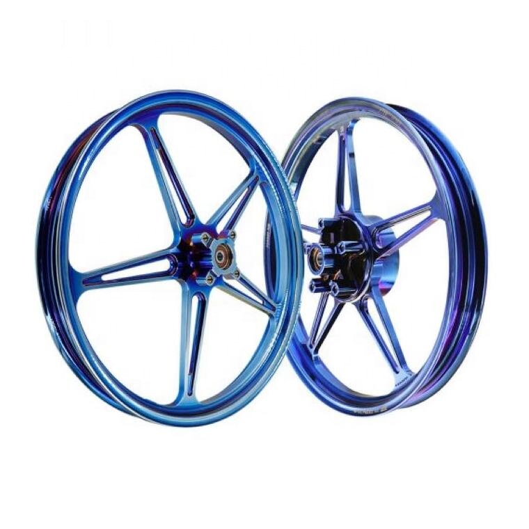 17 Inch Alloy Motorcycle Rims Supermoto Wheels for Y15ZR Y125 LC135 LC150