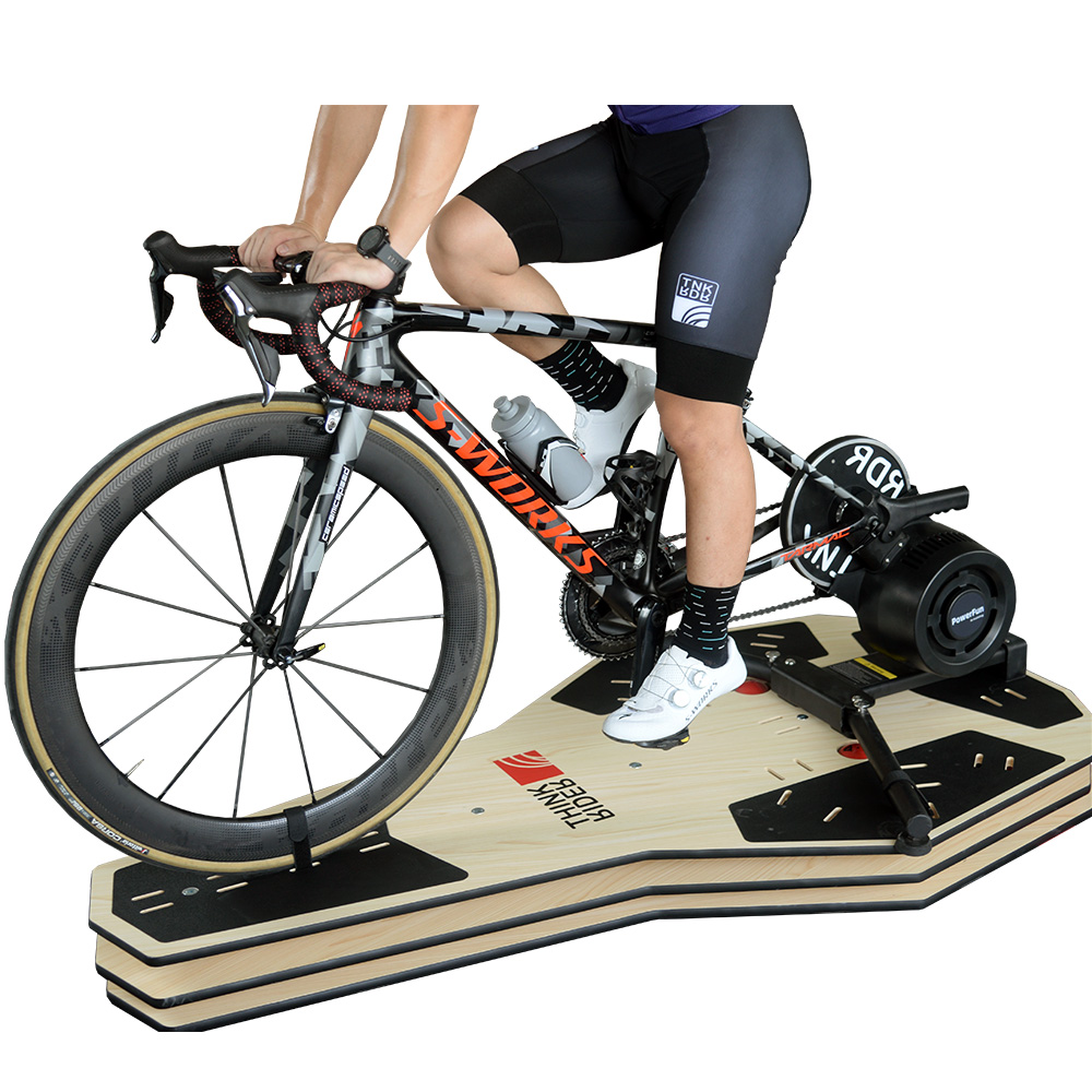ThinkRider Rocker Plate for Cycling Training, Zwift Bike Trainer Rocking Board