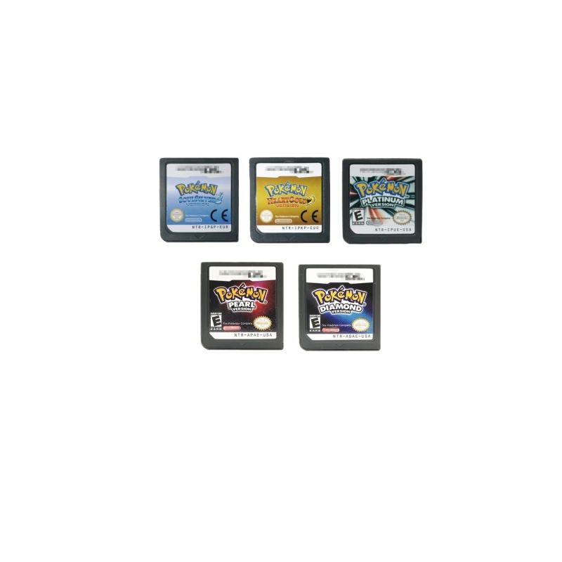 Картридж для видеоигр Poke mon Platinum Version D S Games Card для DS DSL 2DS 3DS XL