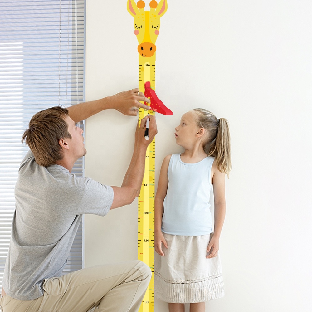UCMD EVA Animal Shape Height Ruler Children Height Ruler for Wall