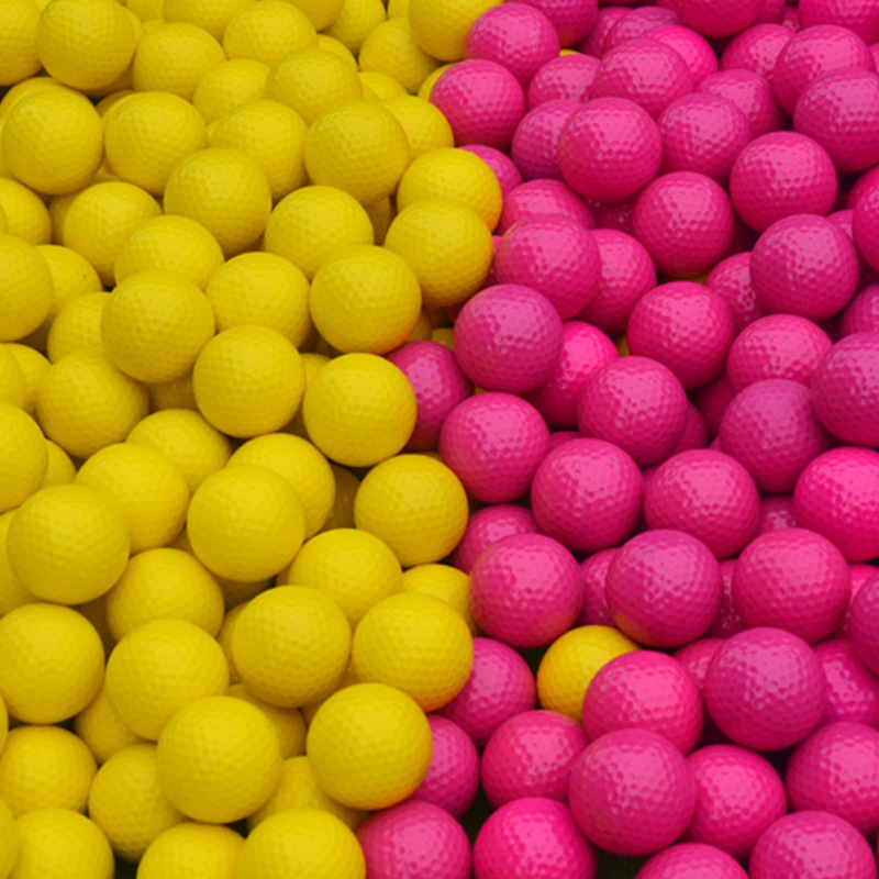 Indoor golf colored ball GOLF practice ball Solid ball