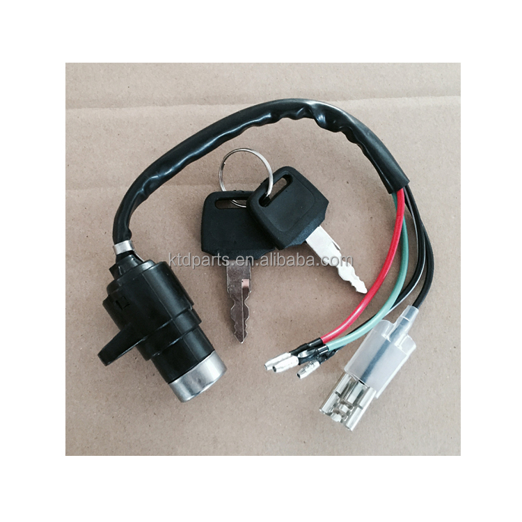 KTD с жесткими защитными Cub победитель 4TC 70cc 100cc мотоцикл зажигания замок и ключ переключатель