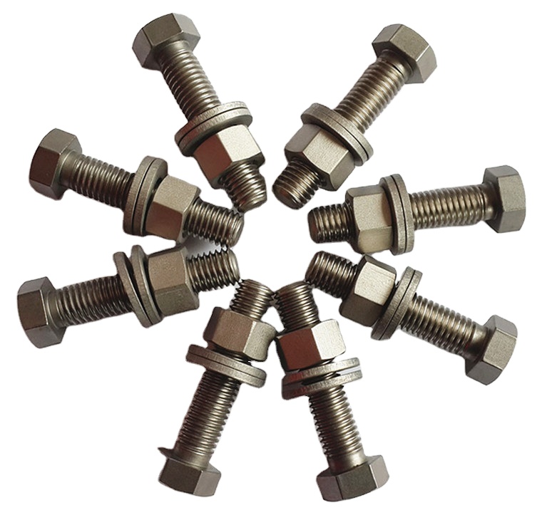 Titanium screws bolt