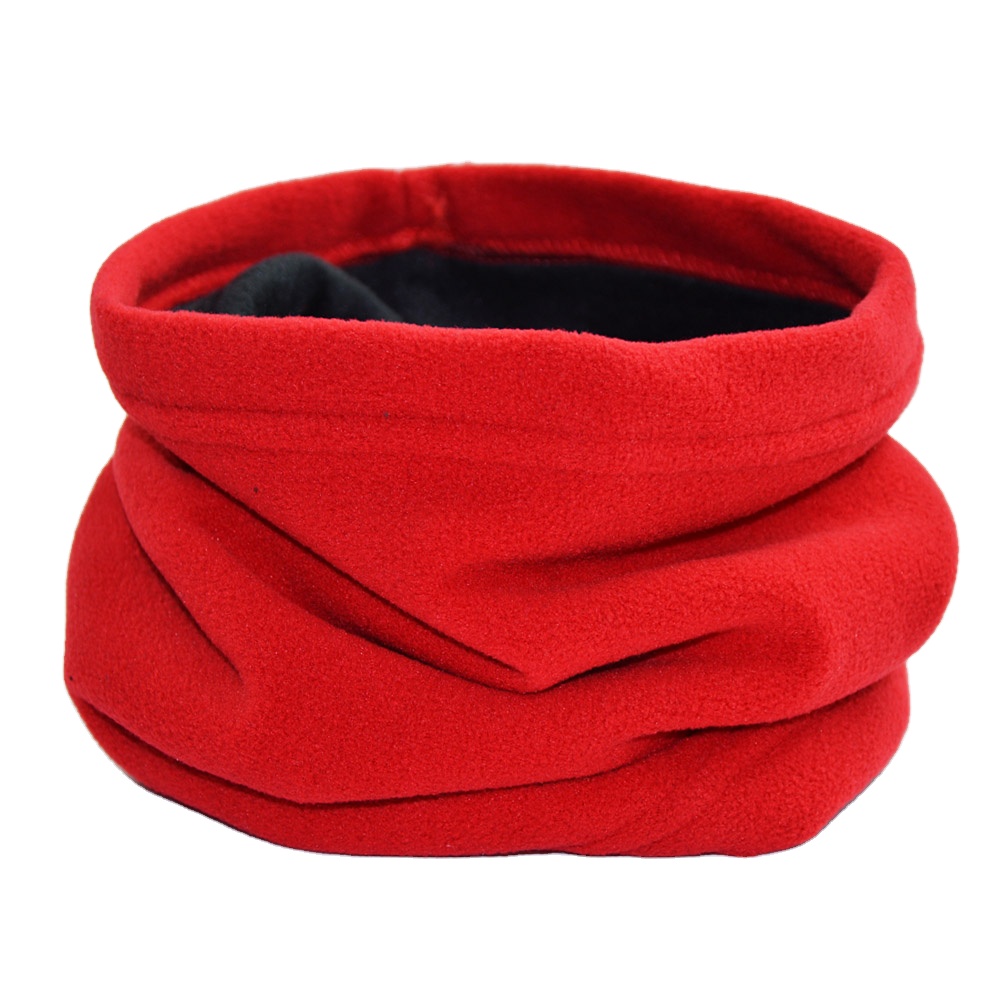 Wholesale cheap winter outdoor sports thick warm polar fleece neck warmer