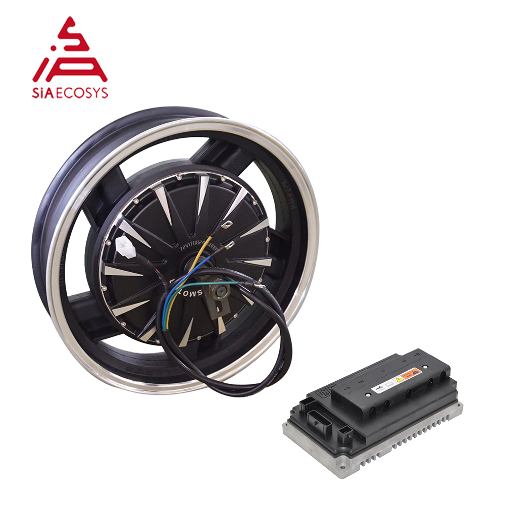 16X3.5inch 3000W V1.2 Электрический мотоцикл мотор для центрального движения с EM72100SP72V BLDC контроллер двигателя