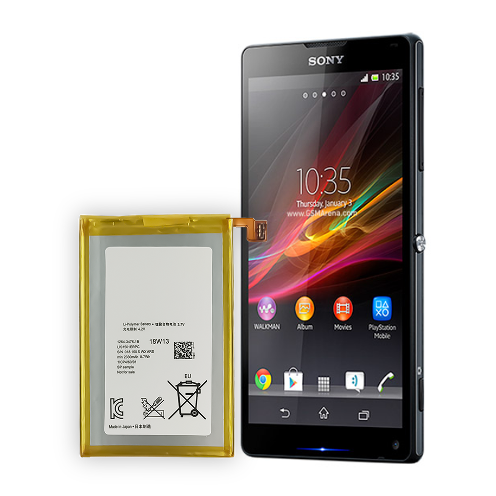LIS1501ERPC Xperia ZL Xperia ZQ C6503 C65023 C6506 C6502 L35H mobile phone battery for Sony LT35