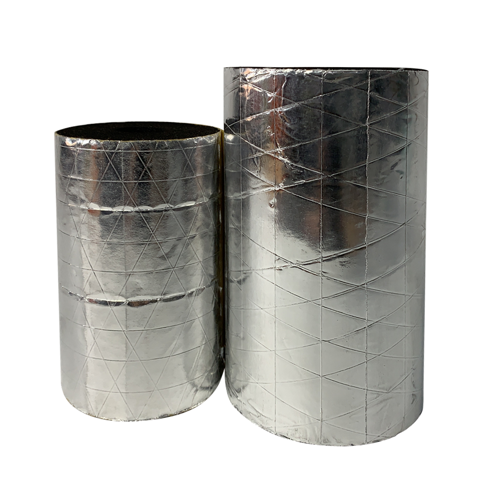 soundproofing rubber foam pipe tubes split air conditioners plastic tube sponge for air conditioning with low cost