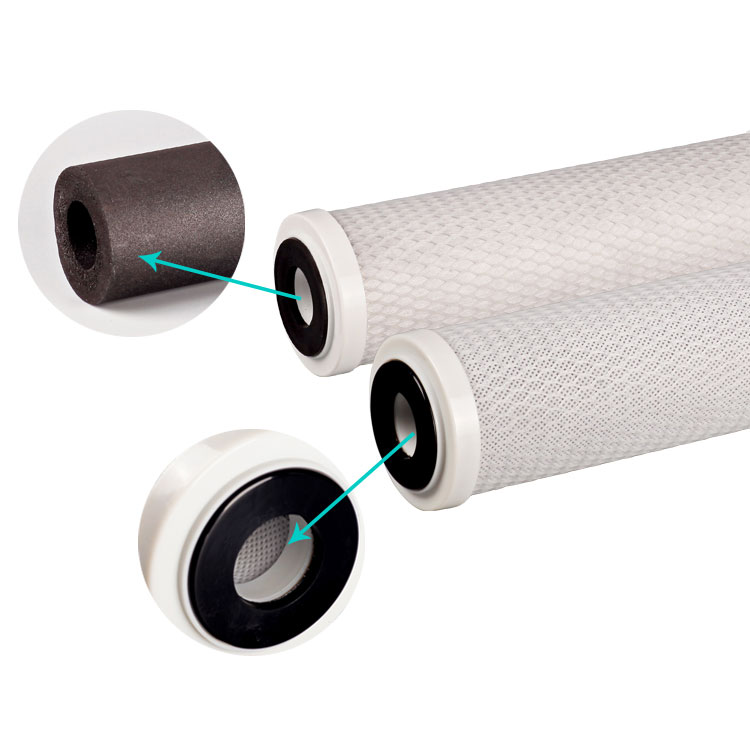5um 10 inch activated carbon filter cartridge in purified water