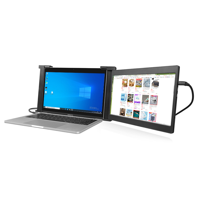 FULL HD panel extender laptop portable monitor 12 inch triple dual screen monitor 1080