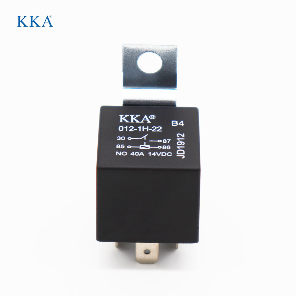KKA-B4 30A/40A Universal Automotive Relay 12V 5pin, with Metal Bracket, JD1914 Car Relay