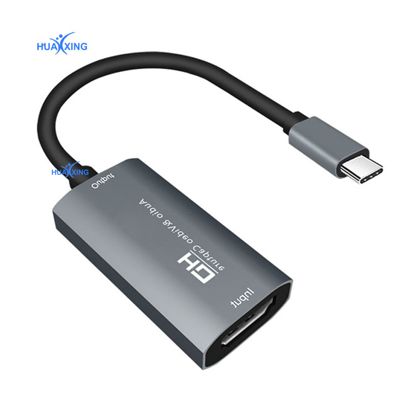 Карта видеозахвата HDMI-USB C 4K @ 30Hz Вход 1080P 60fps выход Type-C