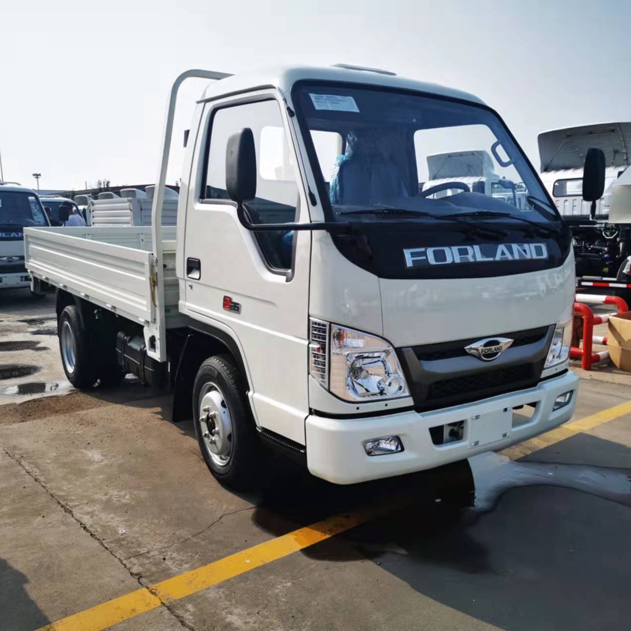 Новые FORLAND 2 тонн carog грузовик с 1600cc с бензиновым двигателем и 3,3 м длиннее грузовой кузов