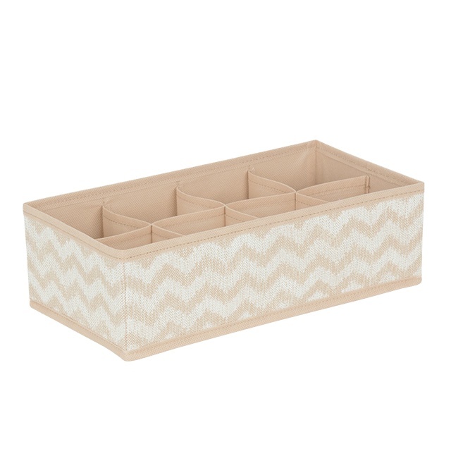 Foldable Drawer Organizers Storage Boxes Closet Dresser Drawer Organizer Dividers Fabric Containers Basket Bins for Underwear