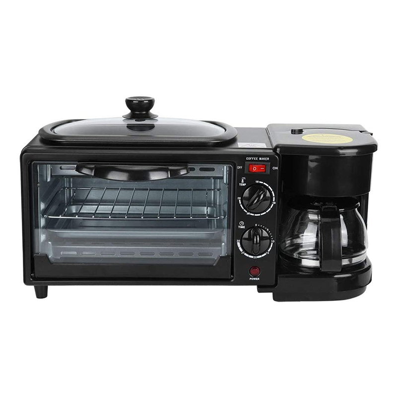 OEM Electric Heater Mini Drip Coffee Maker 9L Toaster Oven Multifunction 3in1 Breakfast Maker Machine
