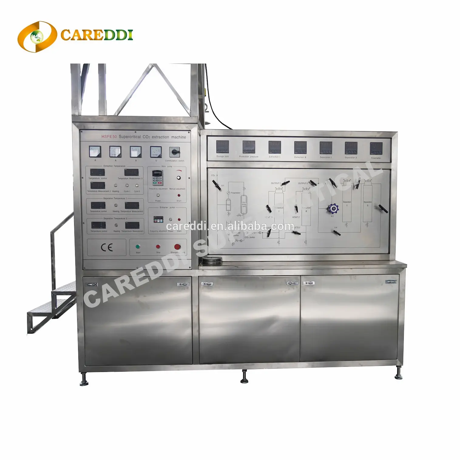 Supercritical Co2 Extractor High Efficiency Supercritical Co2 Tea Extractor/mini Supercritical Co2 Extraction For Essential Oil Hot Sale 50L