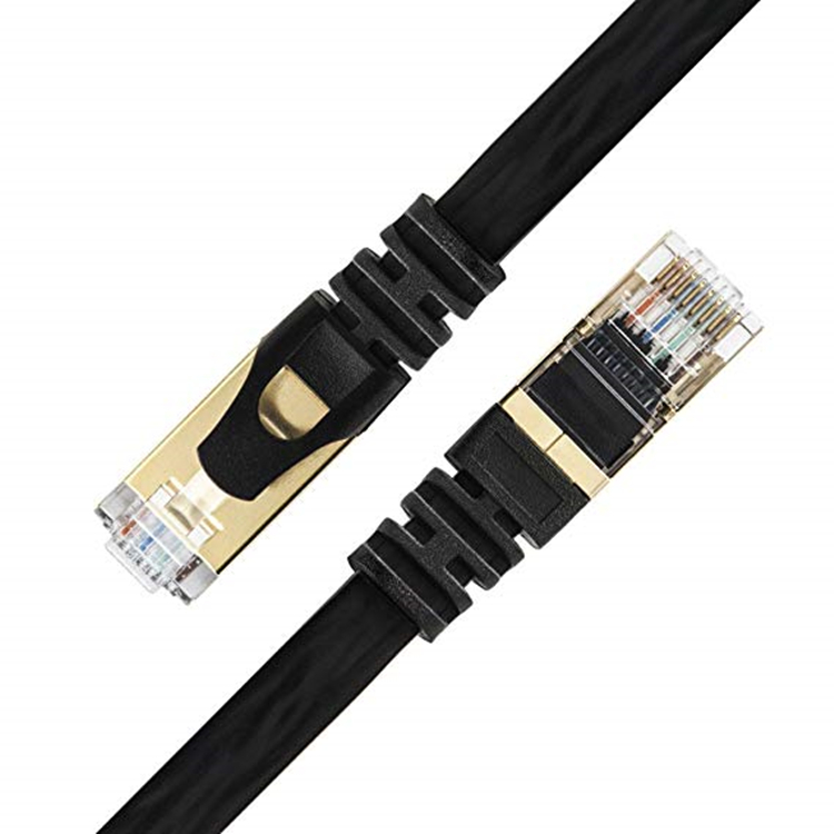 Cat5e сети Ethernet кабель-компьютер LAN кабель 1 Гб/c-350 МГц, позолота, RJ45 разъемы