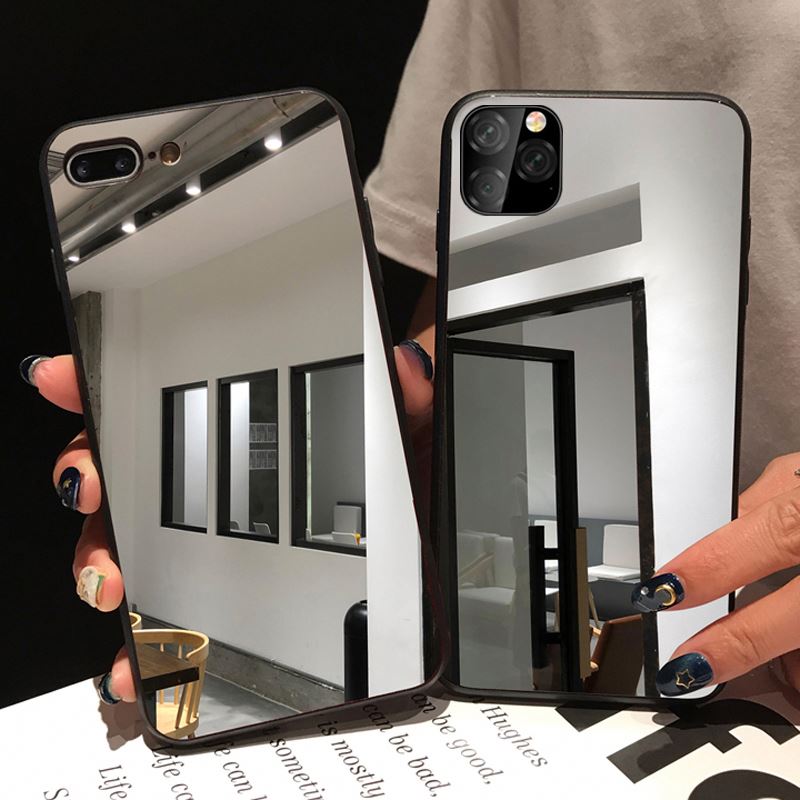 Зеркальный чехол из ТПУ для Iphone 12 mini 12 pro max 11 Pro Max 7 Plus 8 Plus, зеркальный чехол для телефона, зеркальный чехол для Iphone