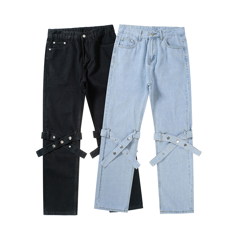 2021 High Quality Slim Bandage men's Jeans Custom Skinny Denim Jeans Men Wholesale
