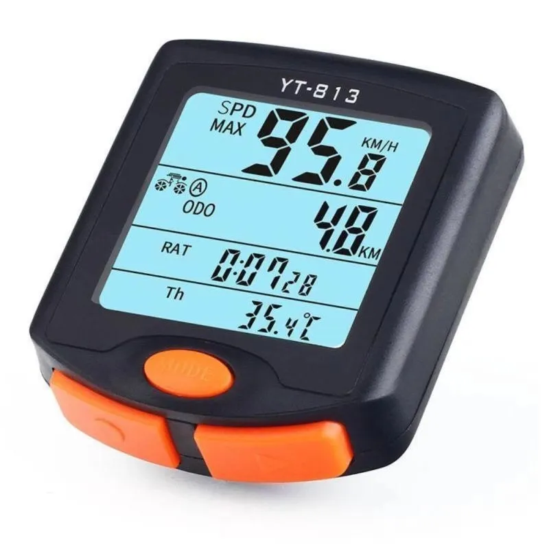 Bicycle Computer,Bike digital Speedometer,cycling Odometer Stopwatch Waterproof Cycle Bike Computer with backlight LCD display