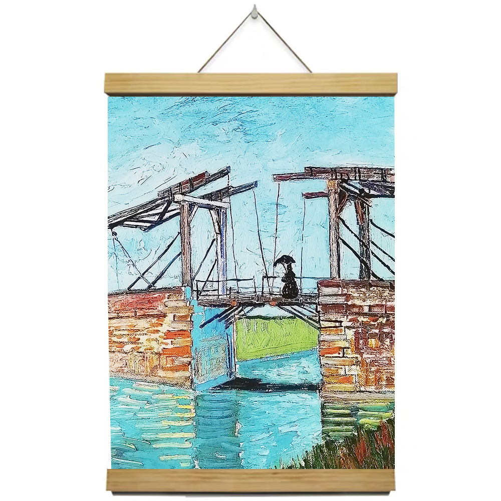 abstract oil painting on canvas