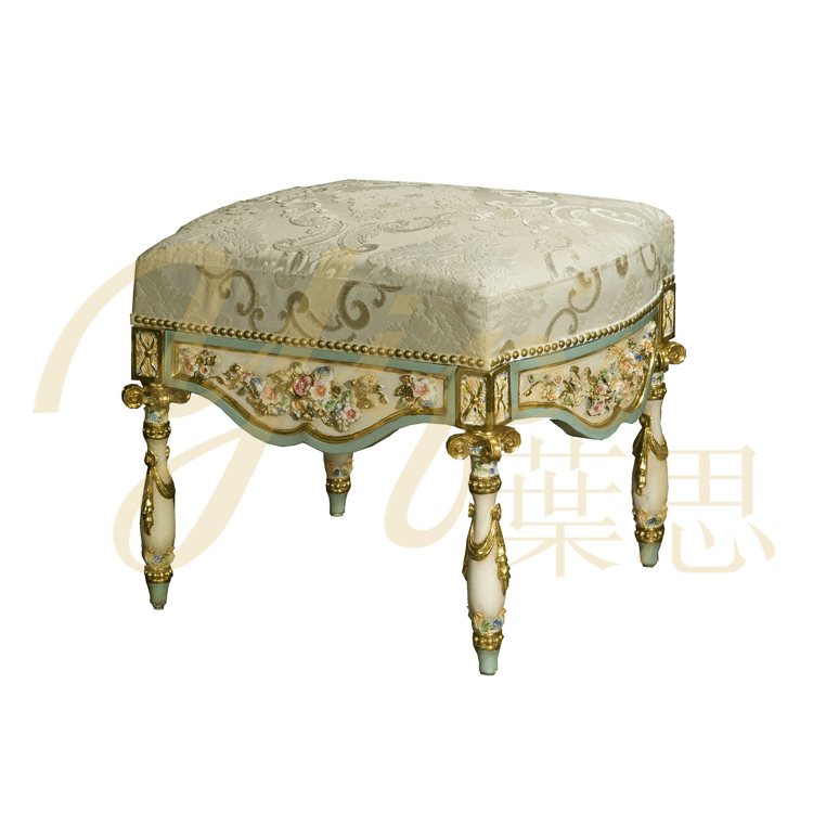 Yips LD-1203-0149 французская роза серии ручная роспись с рисунком розы набор мебели для спальни мебель классический стул табурет