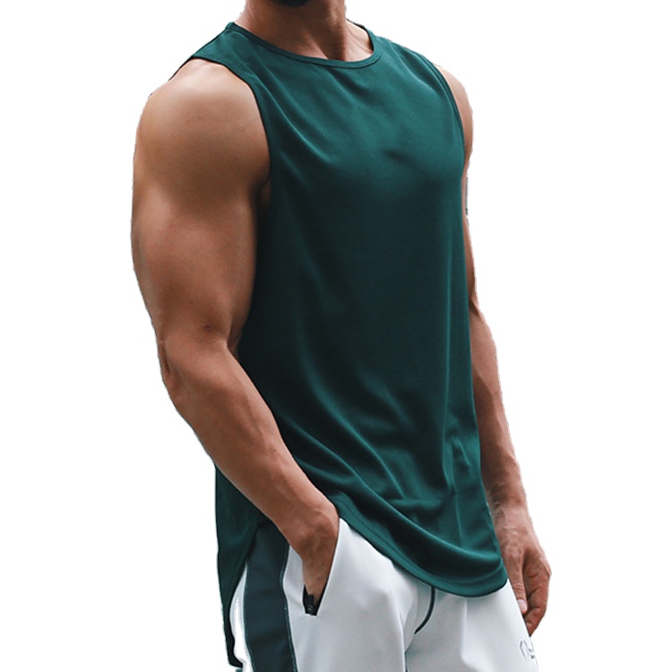Custom digital printed design yoga sports vest breathable cross back training gym wear vest
