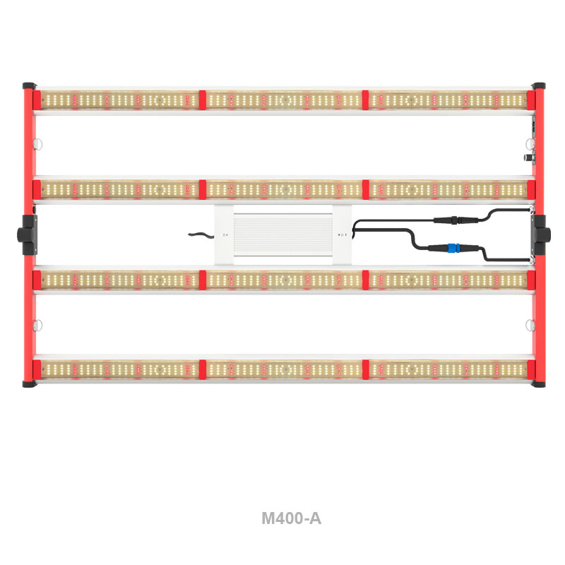 AGLEX M400 LED Grow Light 301B 400W Full Spectrum Grow Lamp with Daisy Chained RJ Port for Indoor Plants Growing