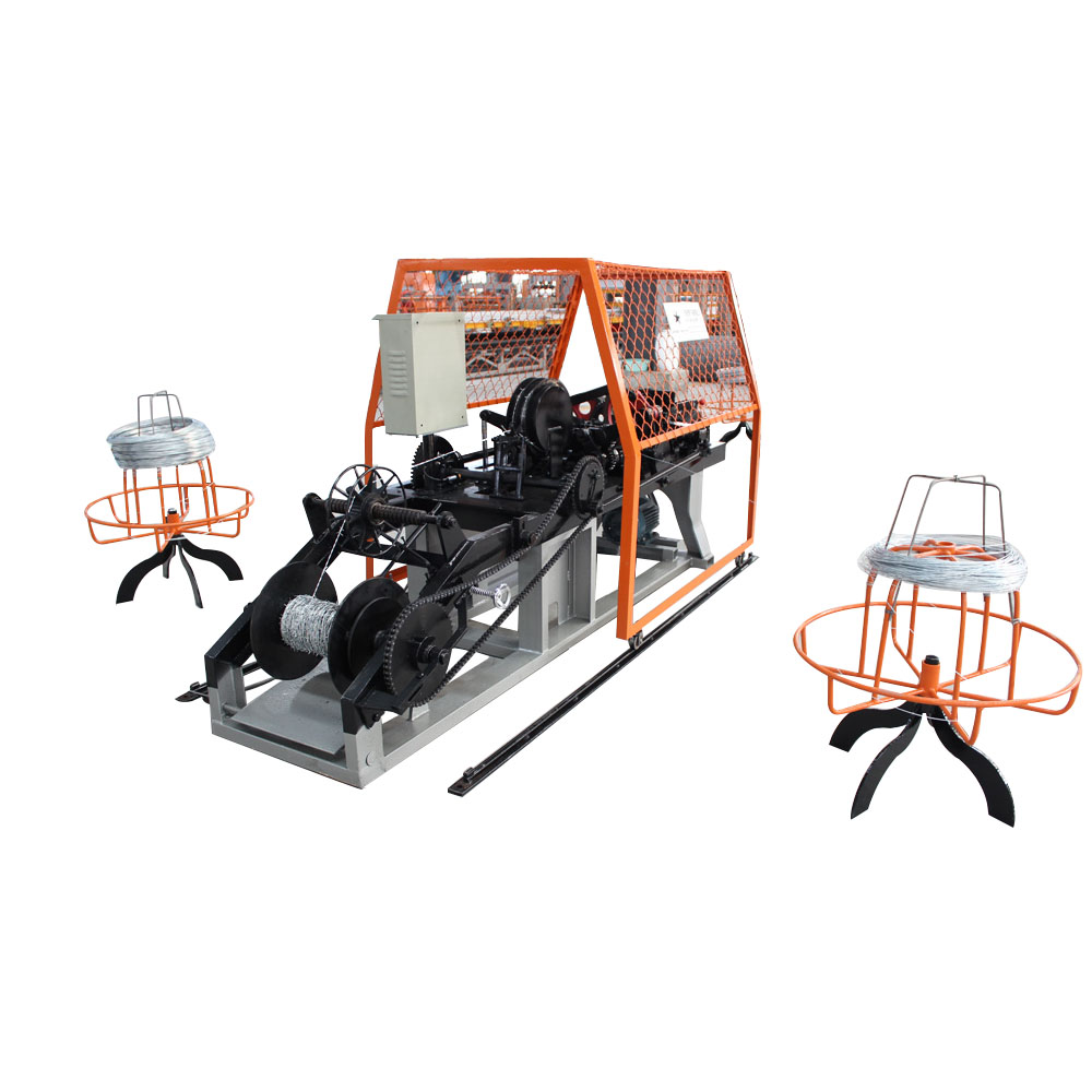 Double Twisted Barbed Wire Netting Machine For Sales