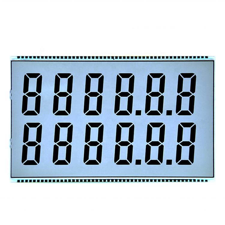 Умеренная цена HTN 12-значный 7-сегментный дисплей для топливораздаточной колонки с ЖК-дисплеем
