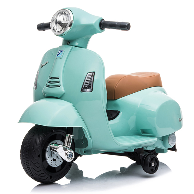 Оптовая продажа, китайский поставщик, лицензированный мини-мотоцикл Vespa GTS, детская игрушка для катания