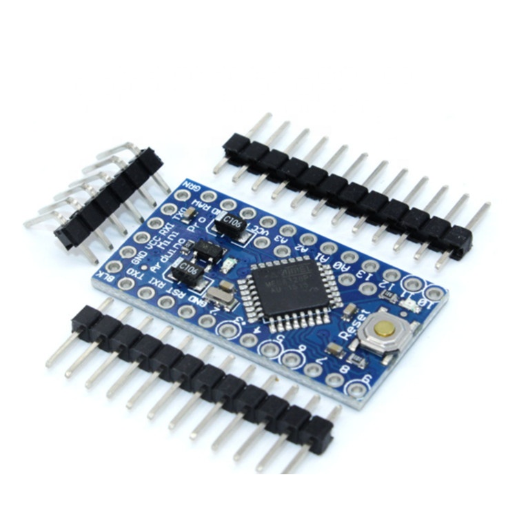 Pro Mini ATMEGA328P 3.3V/8M 5V/16M with 40P pin row white key official version