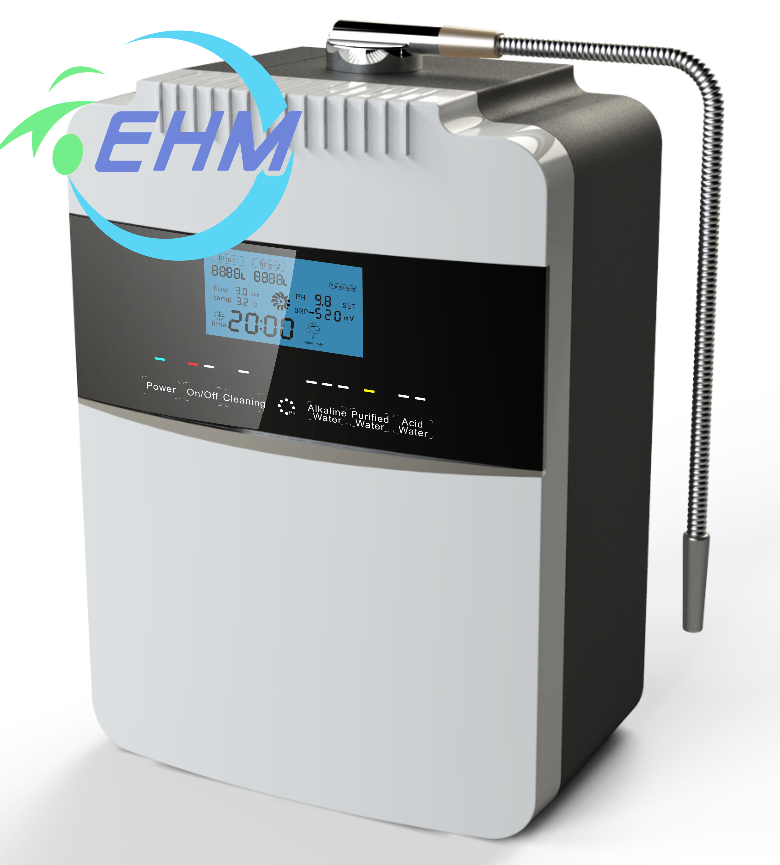 Бытовой ионизатор щелочной воды Kangen water maker PH2.5 ~ 11,2