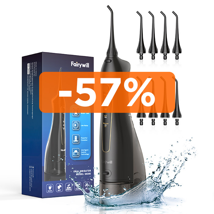 Fairywill FW 5020E deatal зубная щетка зубов приятно выбрать пик H2O B Оральный ирригатор Флоссер импульсный ирригатор для полости рта воды ирригатор чувствовать себя цвета сахарной ваты