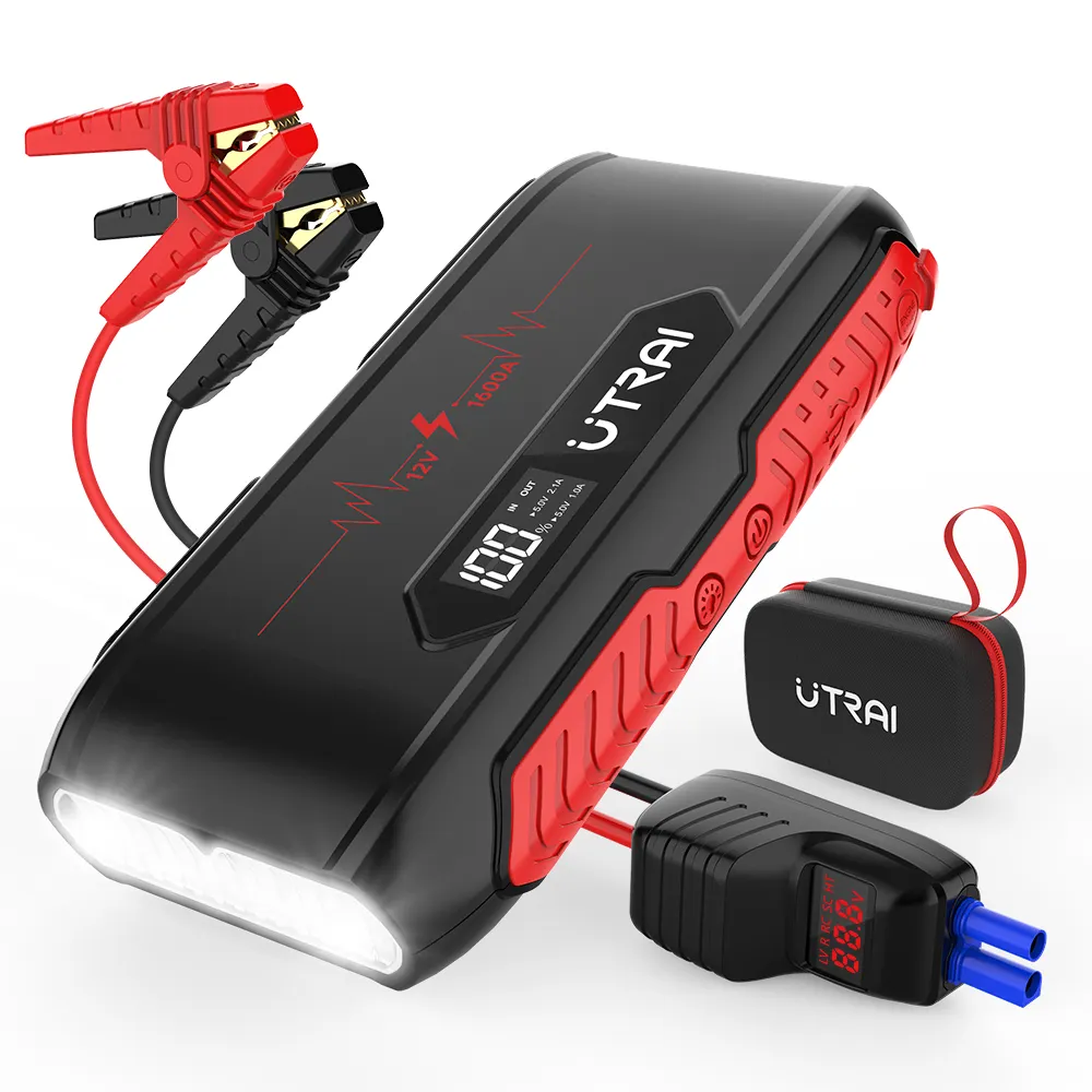 Utrai Jstar 3 пусковое устройство 1600A пусковое устройство Power Bank автомобильное бустер стартер батарея аварийного автомобиля зарядное устройство автомобиль скачок стартер