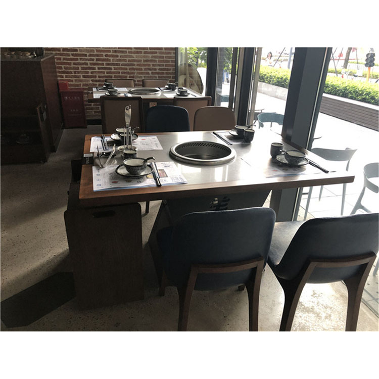Лидер продаж, корейские столы для барбекю для ресторана (FOH-BBQ1)