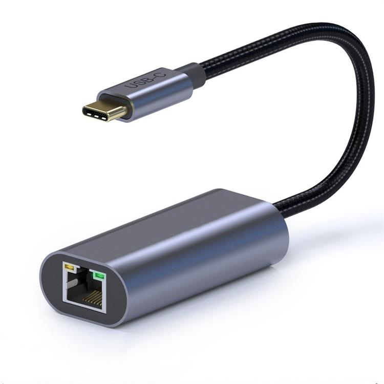 Wide application usb c to lan adapter network cable USB C to RJ45 female 4K 60HZ Adapter