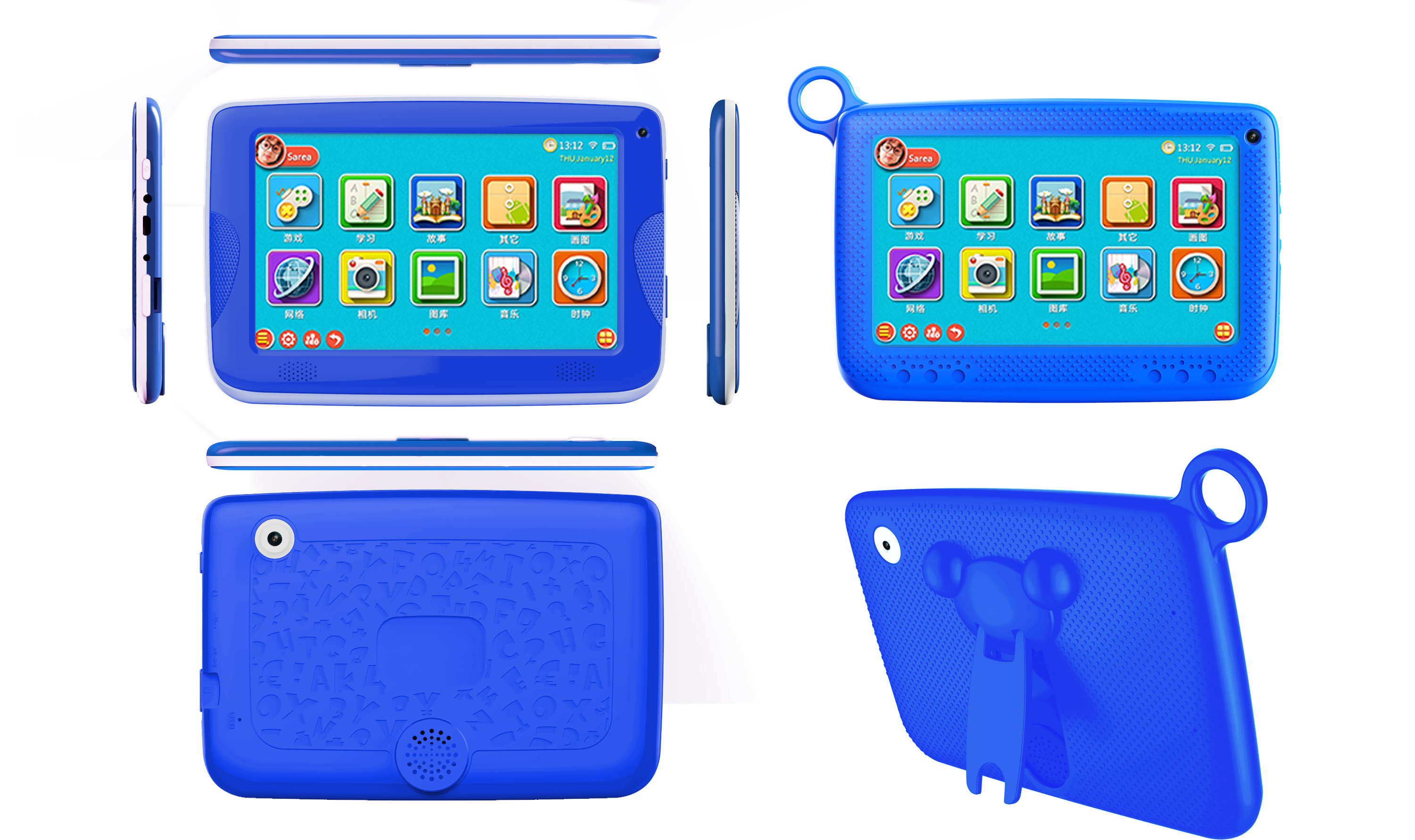 hot selling oem kid tablet pc android 7 inch children educational hd screen pre-install app 7inches 8inches 10.1inches tablet pc
