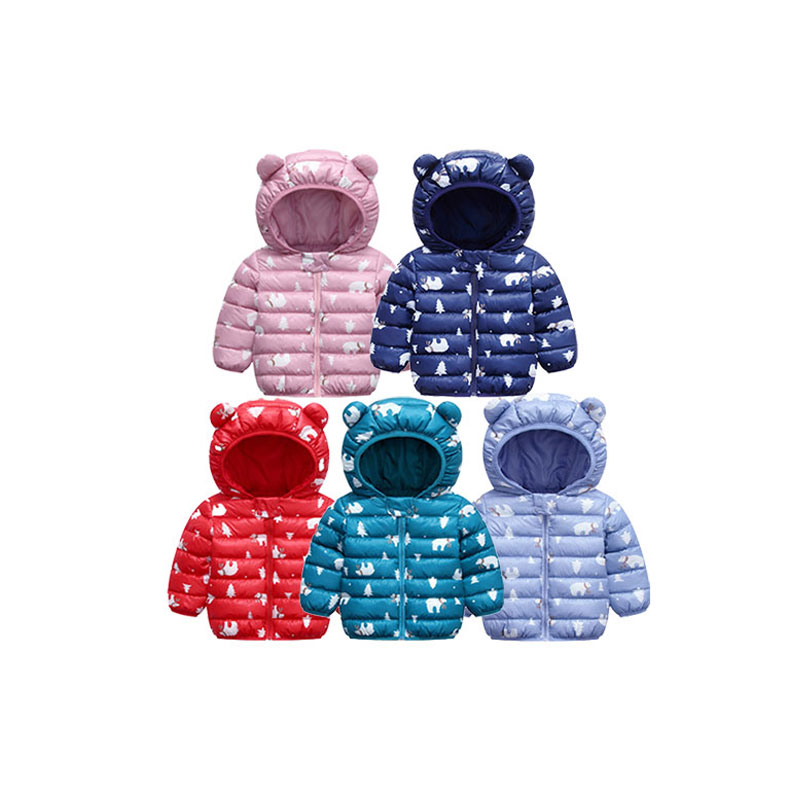 New Born One Year Baby Polar Fleece Jacket, Toddler Coat Cashmere Baby Down Coat/