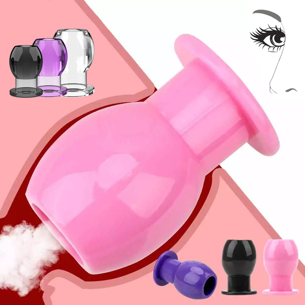 Butt Plug Douche Enema Anal Dilator Hollow Anal Plug Sex Toys For Woman Men Gay Prostata Massager Peep Vaginal Sex Products%