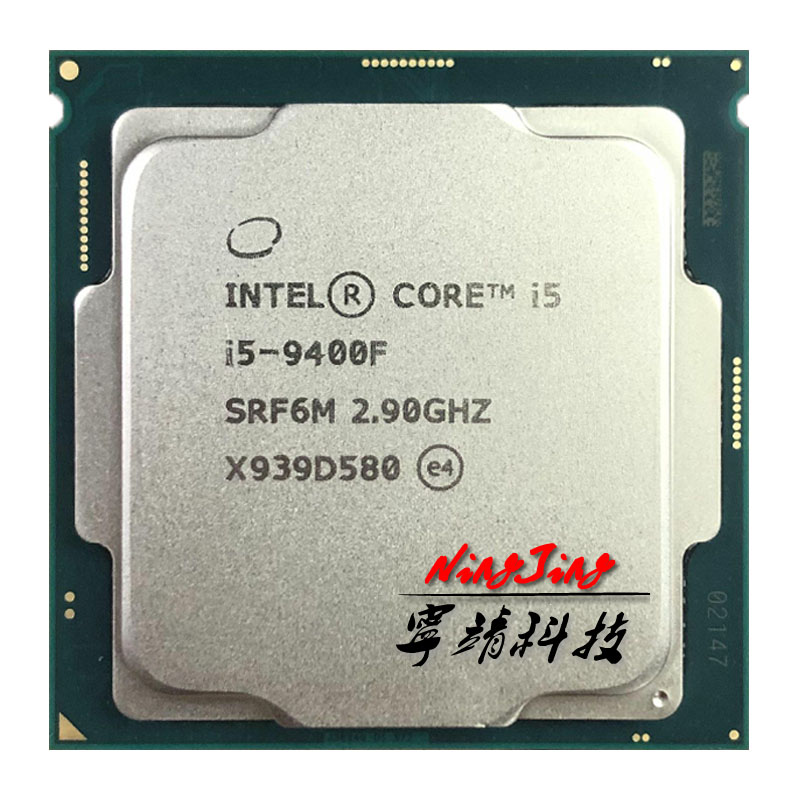 Процессор Intel Core i5-9400F i5 9400F 2,9 ГГц шестиядерный шестипоточный процессор 65 Вт 9M процессор LGA 1151