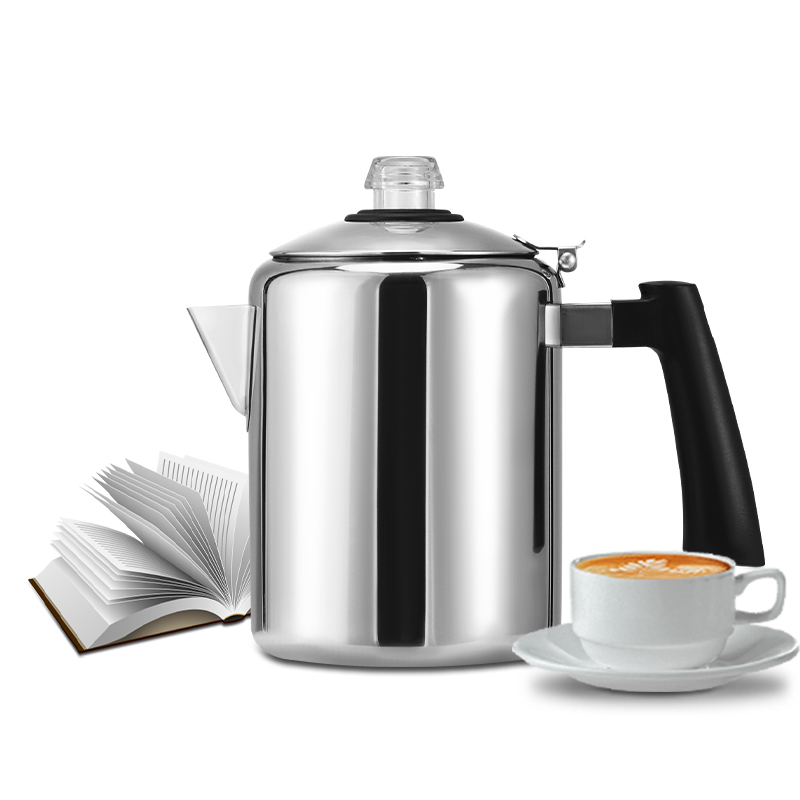 Итальянская Плита Топ percolator stovetop неэлектрическая Классическая из Нержавеющей Стали Индукционная Кофеварка moka pot