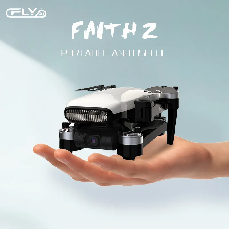 NEW C-FLY Faith 2 GPS RC Drone Foldable 3-Axis Gimbal 4K HD Camera GPS 5G WiFi 5KM FPV Distance 35Mins Long Fly Time Quadcopter