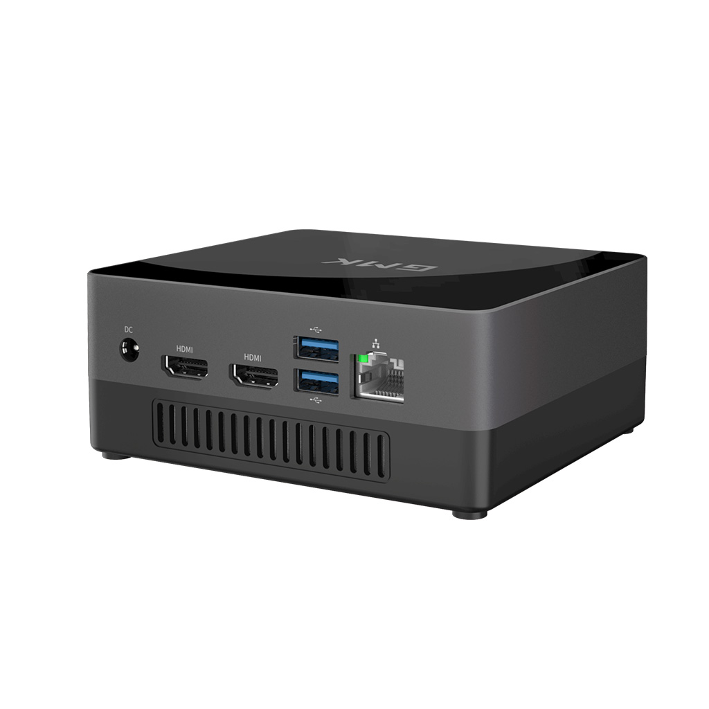 Мини-ПК GMK NucBox2 Win 10, настольный ПК, Intel Coffee Lake i5-8259U двухканальный DDR4 8 ГБ ОЗУ 256 Гб SSD, мини-ПК с двойным Wi-Fi Bt 4,2