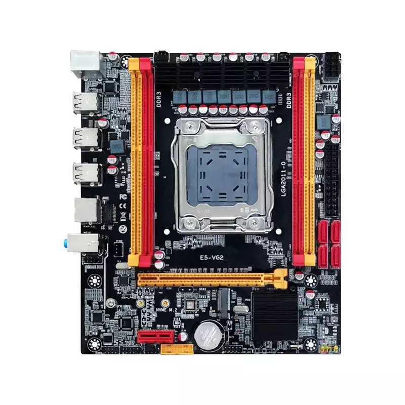 Лидер продаж, материнская плата E5 VG2 DDR3 4 * DDR3 X79 LGA2011 V1 V2 для домашнего рабочего стола