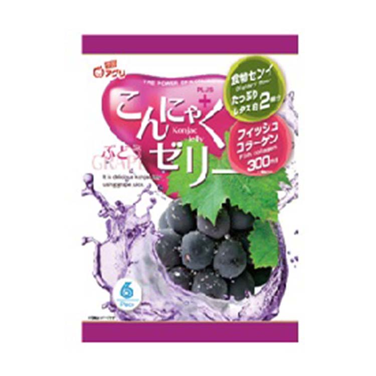 Konjac желе виноград плюс вкусные Японские закуски Ассорти Желе фрукты