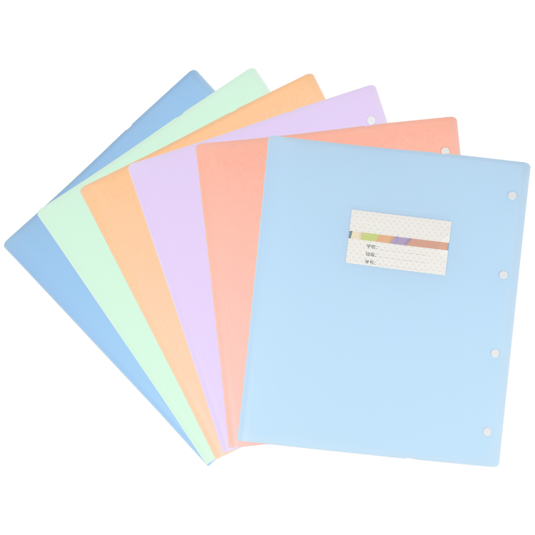 Brand WEIBO Custom Logo File Folder File Storage Bag 2021 Briefcase Folder Custom Clear Cover Business Custom Style