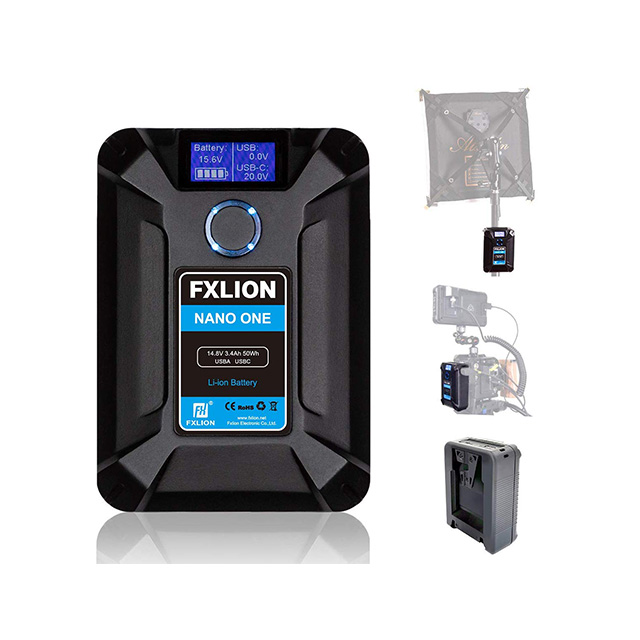 wholesale high quality SONGING FXLION 50Wh / 14.8V NANO ONE V-Mount Battery