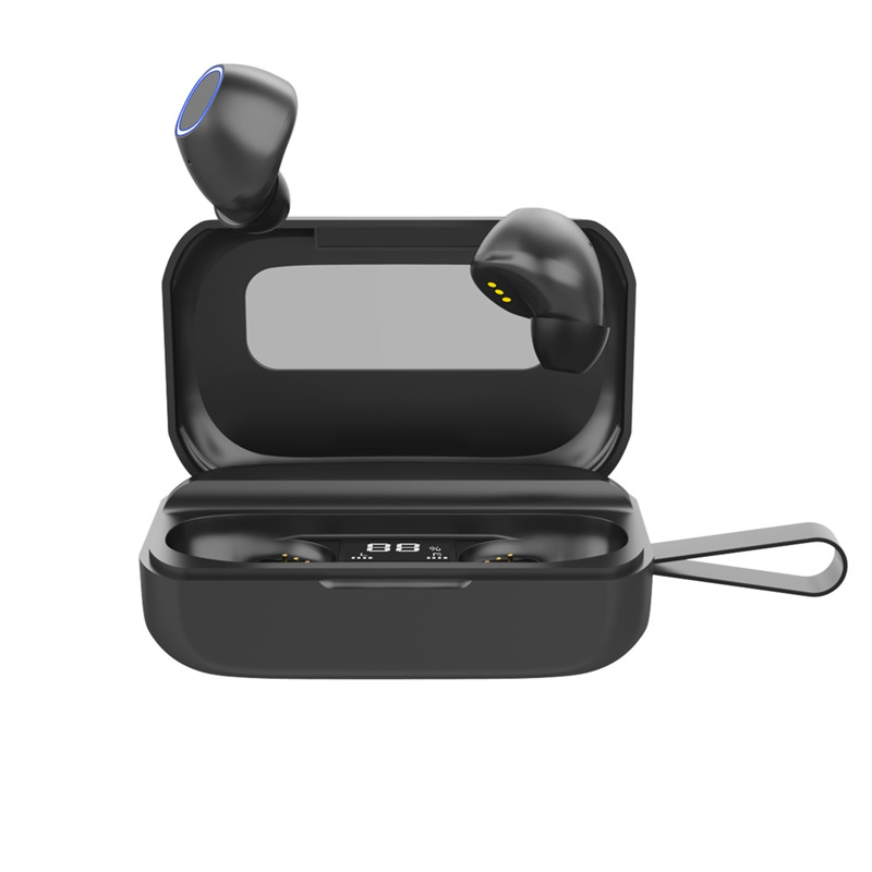 2600 мАч зарядным футляром power bank модель наушники-вкладыши tws с наушники шумоподавления наушники