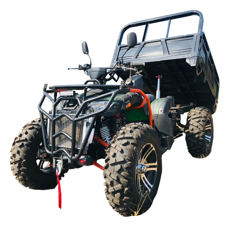 UTV Four-wheel Drive Farmer Vehicle Orchard Agricultural Four-wheeled ATV Beach Vehicle for Passenger and Cargo Farmer Car 250cc